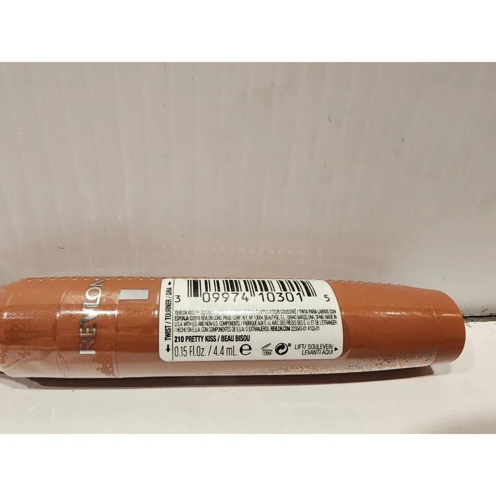 Revlon Kiss Cushion Lip Tint‎ # 210 Pretty Kiss  Set of 2 New/Sealed